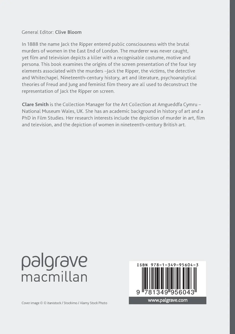 Rückseite: 9781349956043 | Jack the Ripper in Film and Culture | Top Hat, Gladstone Bag and Fog