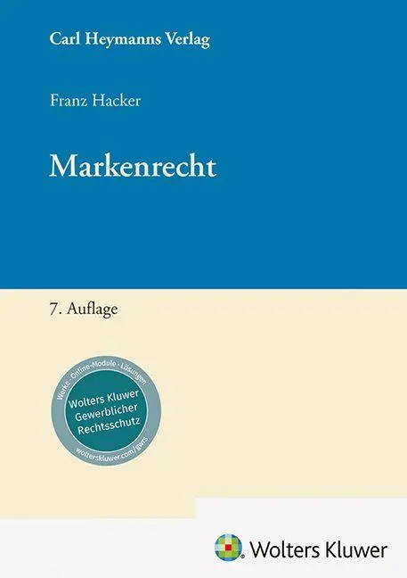 Cover: 9783452306043 | Markenrecht | Franz Hacker | Buch | 448 S. | Deutsch | 2026