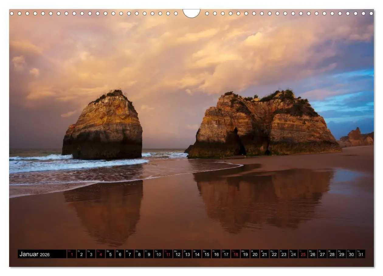 Bild: 9783516066043 | Strände, Felsen und Meer - ALGARVE 2026 (Wandkalender 2026 DIN A3...