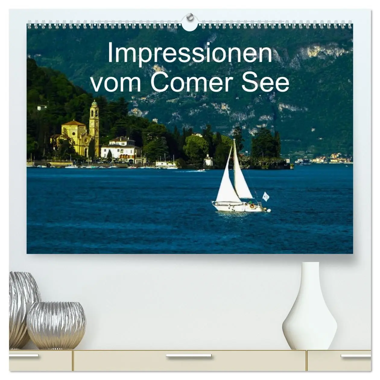 Cover: 9783516136043 | Impressionen vom Comer See (hochwertiger Premium Wandkalender 2026...