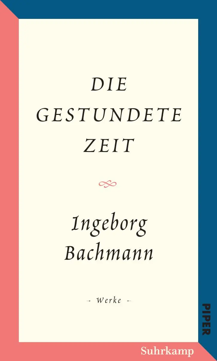 Cover: 9783518426043 | Die gestundete Zeit | Salzburger Bachmann Edition | Ingeborg Bachmann