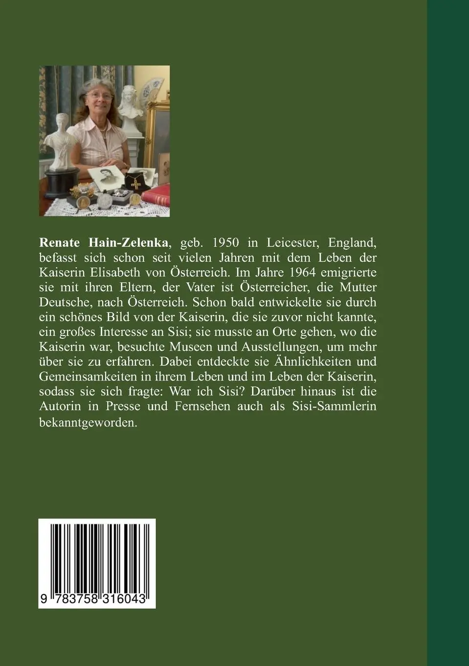 Rückseite: 9783758316043 | Mein Leben mit Sisi | der Kaiserin Elisabeth von Österreich | Buch