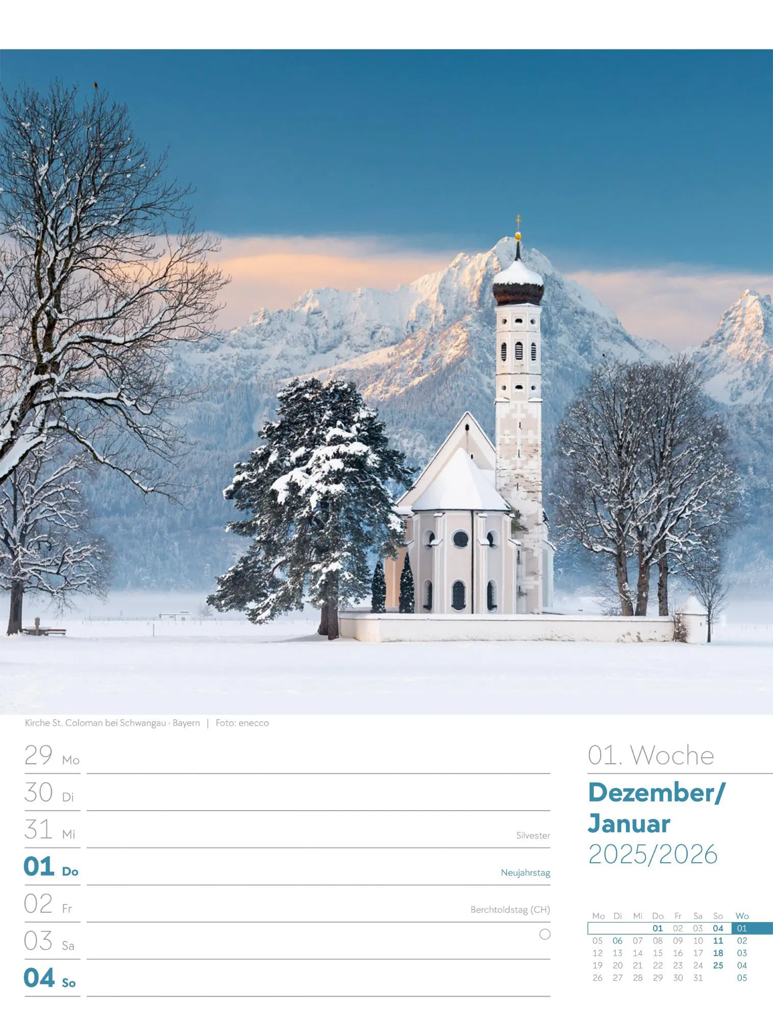 Bild: 9783838436043 | Malerisches Deutschland - Wochenplaner Kalender 2026 | GmbH | Kalender