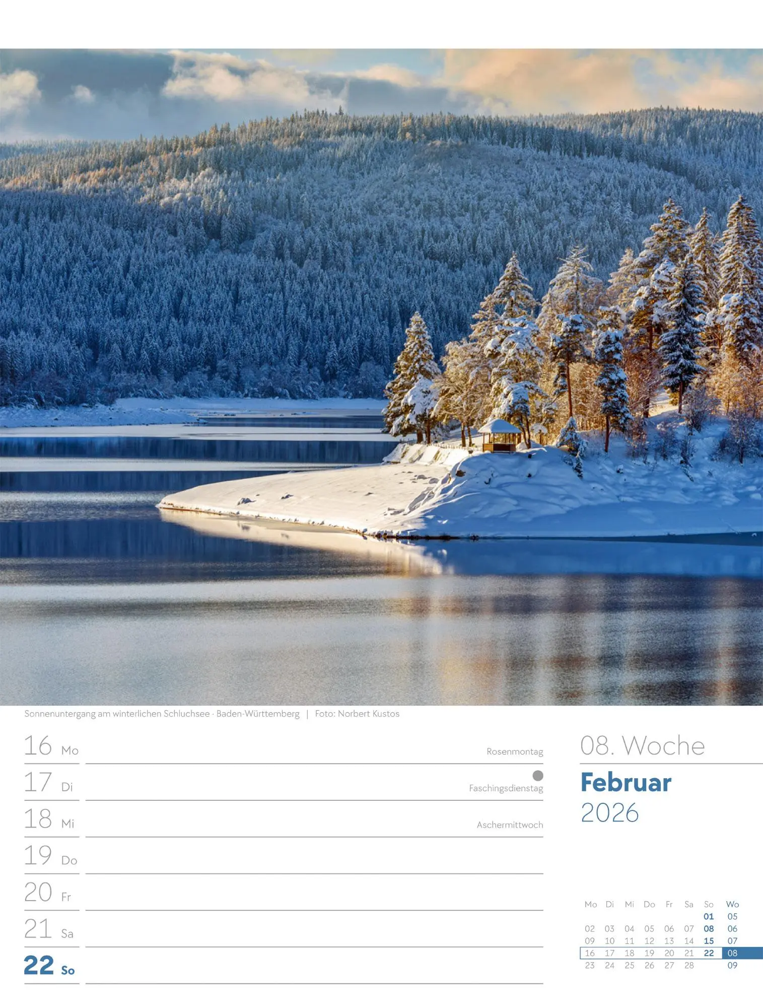 Bild: 9783838436043 | Malerisches Deutschland - Wochenplaner Kalender 2026 | GmbH | Kalender