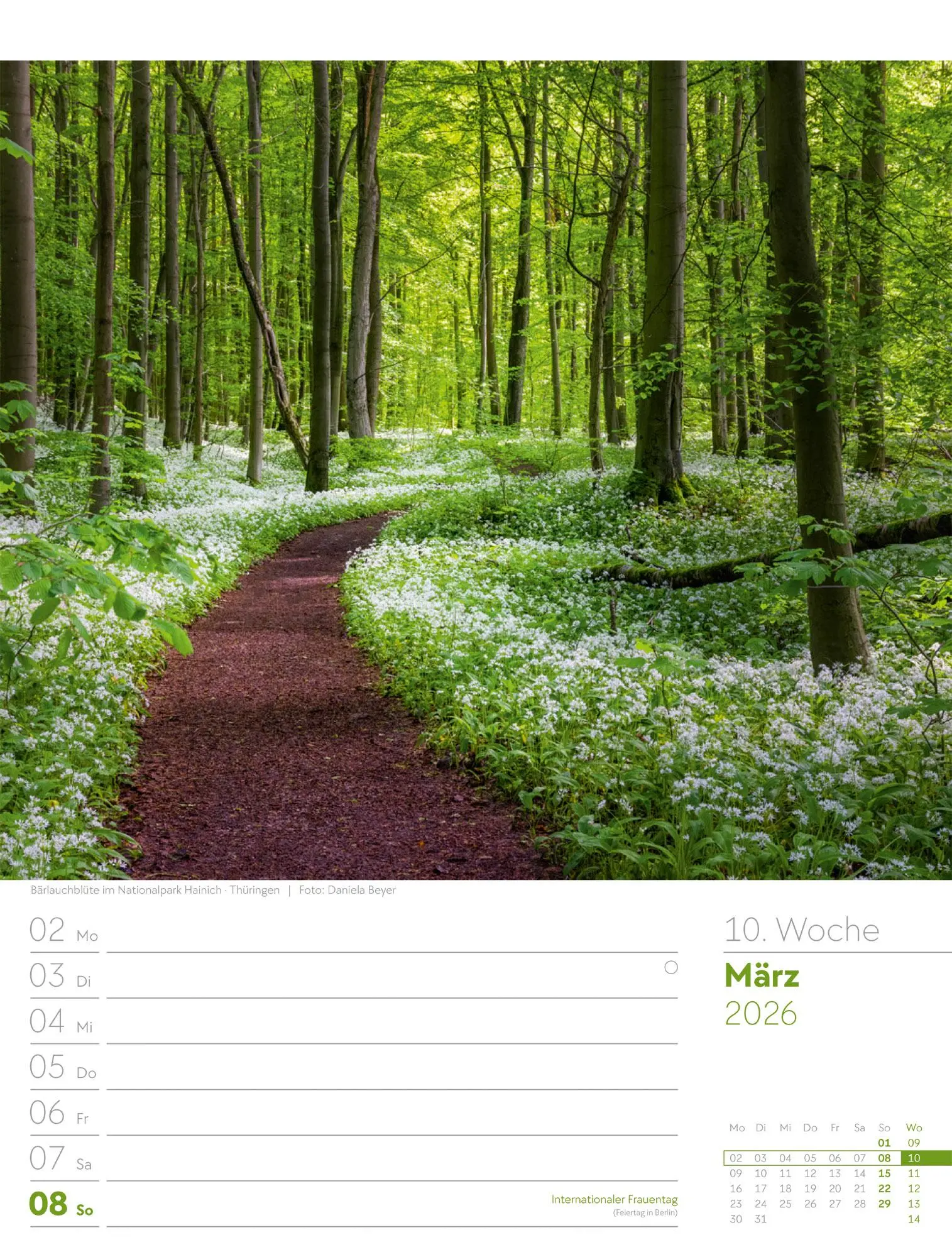 Bild: 9783838436043 | Malerisches Deutschland - Wochenplaner Kalender 2026 | GmbH | Kalender