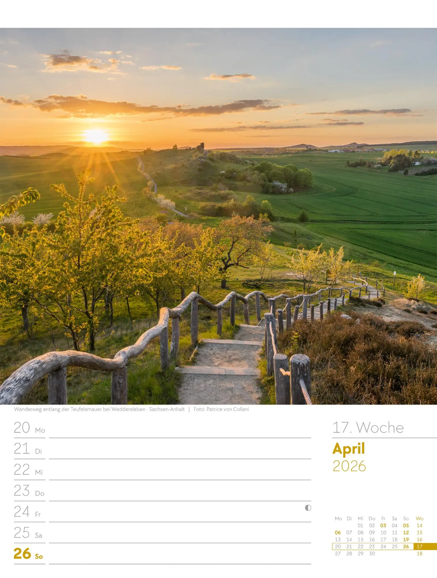 Bild: 9783838436043 | Malerisches Deutschland - Wochenplaner Kalender 2026 | GmbH | Kalender