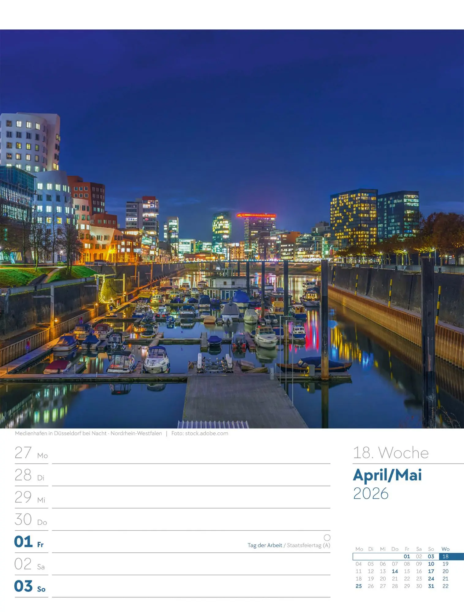 Bild: 9783838436043 | Malerisches Deutschland - Wochenplaner Kalender 2026 | GmbH | Kalender
