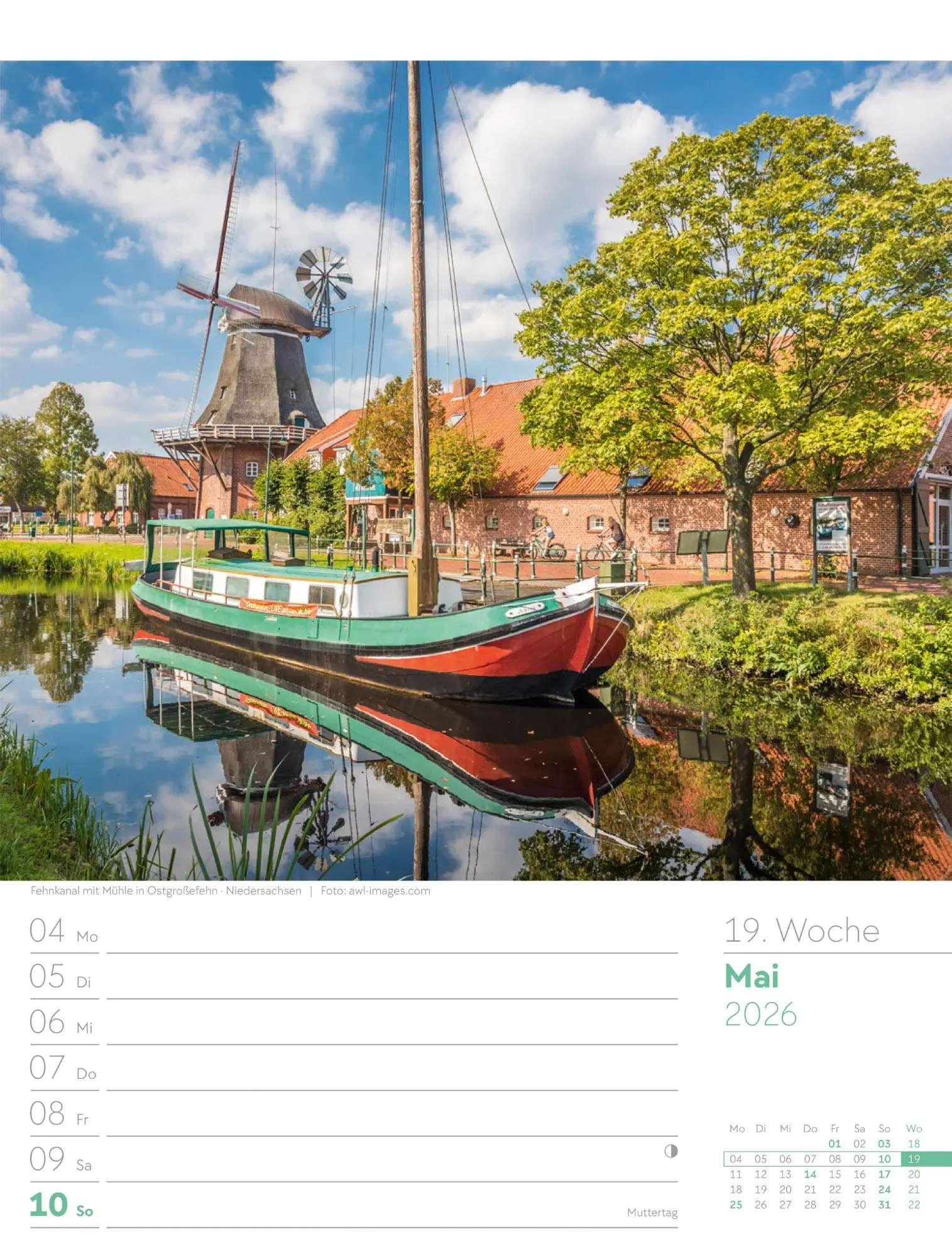 Bild: 9783838436043 | Malerisches Deutschland - Wochenplaner Kalender 2026 | GmbH | Kalender