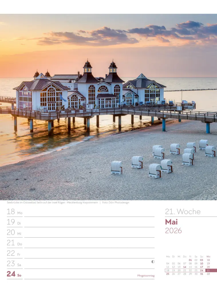 Bild: 9783838436043 | Malerisches Deutschland Wochenplaner Kalender 2026 | GmbH | Kalender