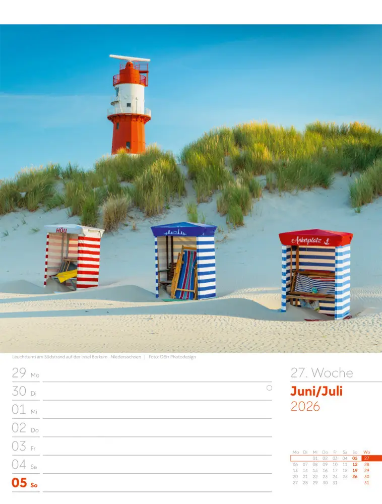 Bild: 9783838436043 | Malerisches Deutschland Wochenplaner Kalender 2026 | GmbH | Kalender