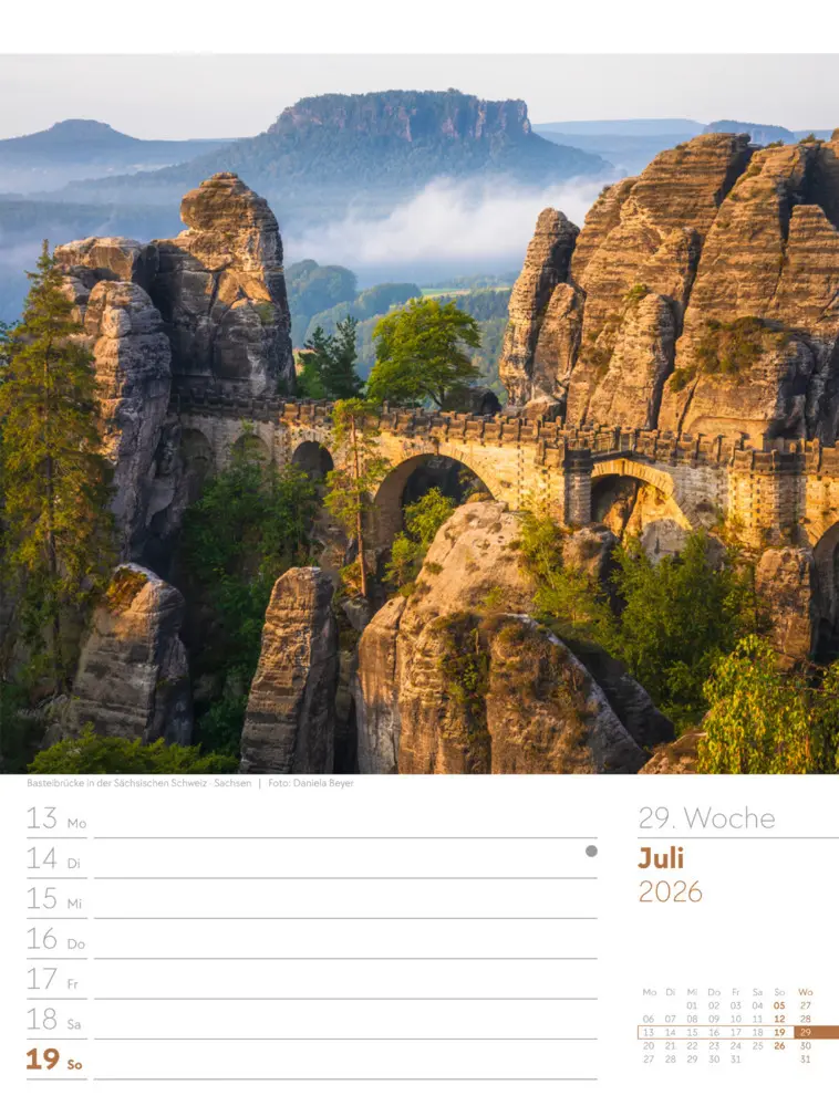 Bild: 9783838436043 | Malerisches Deutschland Wochenplaner Kalender 2026 | GmbH | Kalender