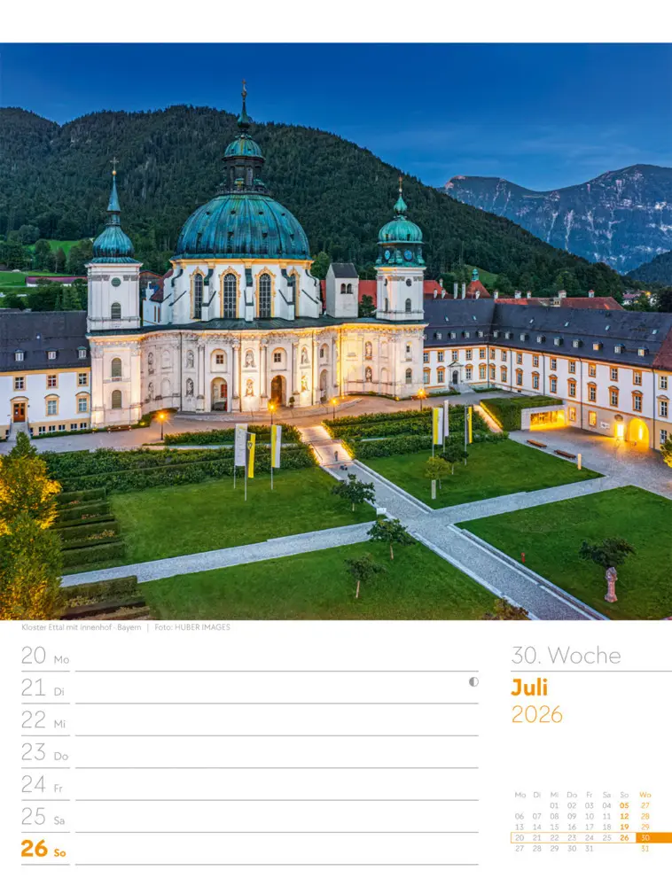 Bild: 9783838436043 | Malerisches Deutschland Wochenplaner Kalender 2026 | GmbH | Kalender