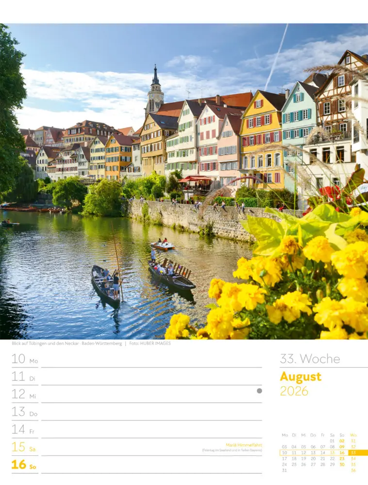 Bild: 9783838436043 | Malerisches Deutschland Wochenplaner Kalender 2026 | GmbH | Kalender