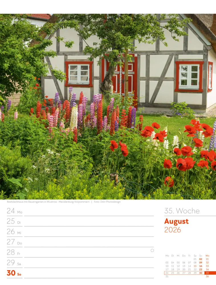 Bild: 9783838436043 | Malerisches Deutschland Wochenplaner Kalender 2026 | GmbH | Kalender