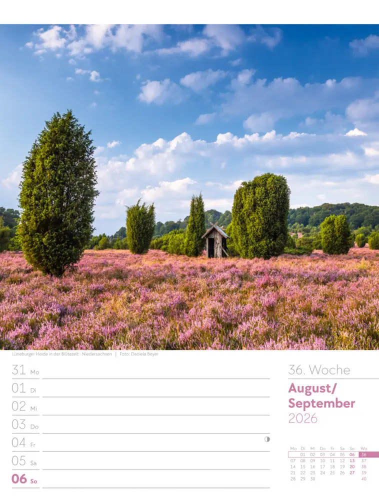 Bild: 9783838436043 | Malerisches Deutschland Wochenplaner Kalender 2026 | GmbH | Kalender