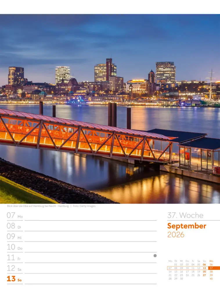 Bild: 9783838436043 | Malerisches Deutschland Wochenplaner Kalender 2026 | GmbH | Kalender