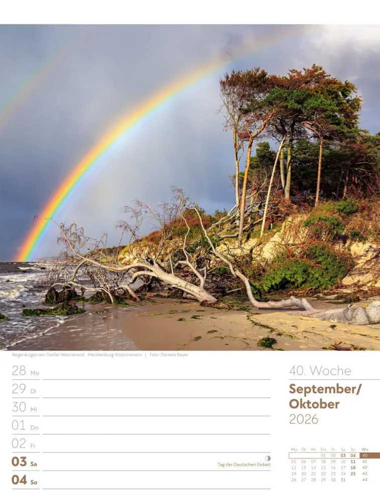 Bild: 9783838436043 | Malerisches Deutschland Wochenplaner Kalender 2026 | GmbH | Kalender