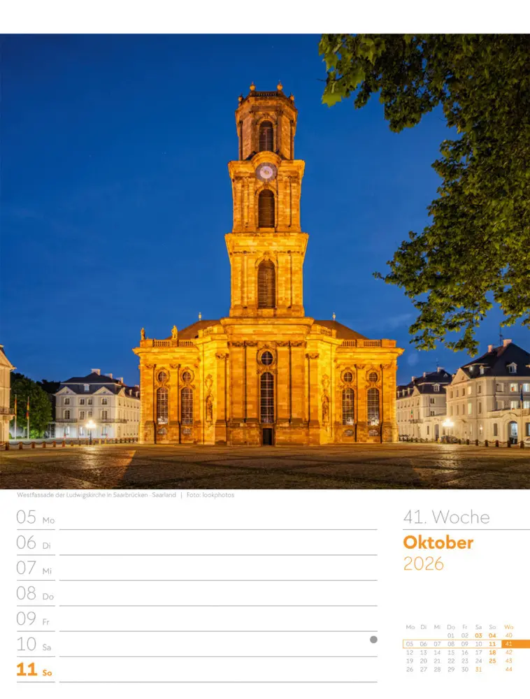 Bild: 9783838436043 | Malerisches Deutschland Wochenplaner Kalender 2026 | GmbH | Kalender