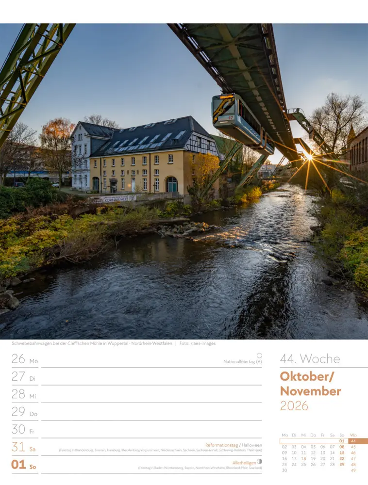 Bild: 9783838436043 | Malerisches Deutschland Wochenplaner Kalender 2026 | GmbH | Kalender