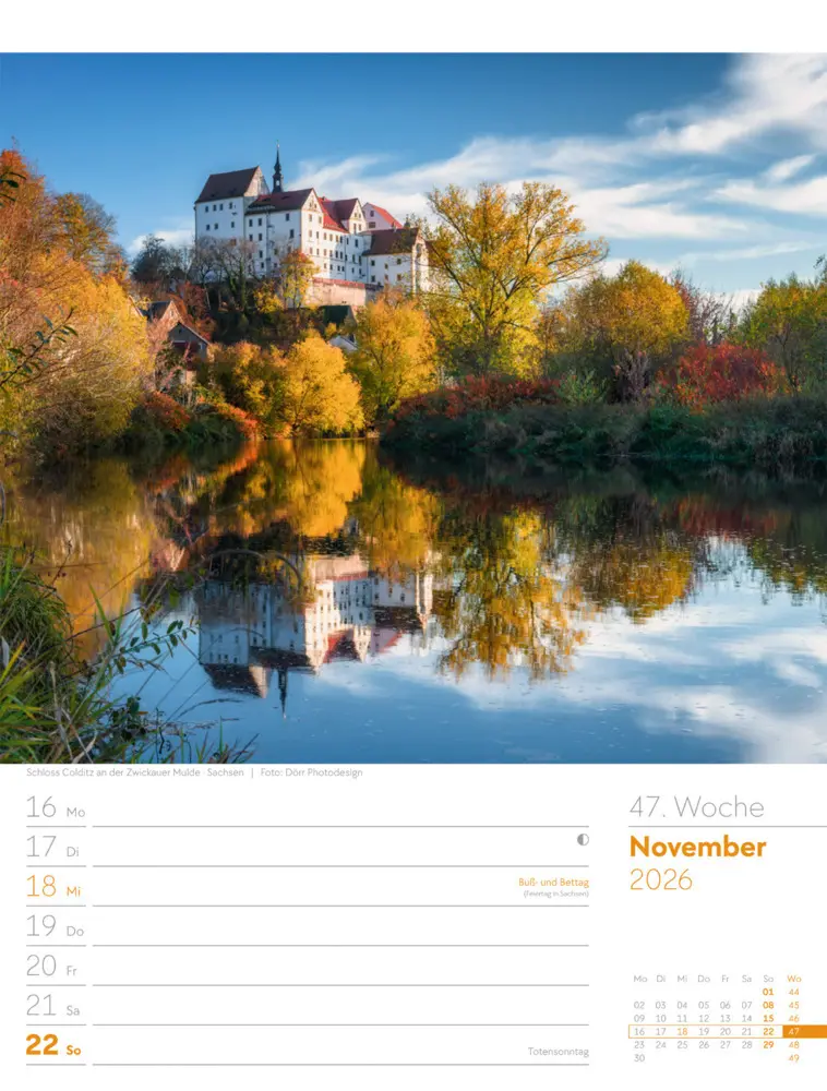 Bild: 9783838436043 | Malerisches Deutschland Wochenplaner Kalender 2026 | GmbH | Kalender