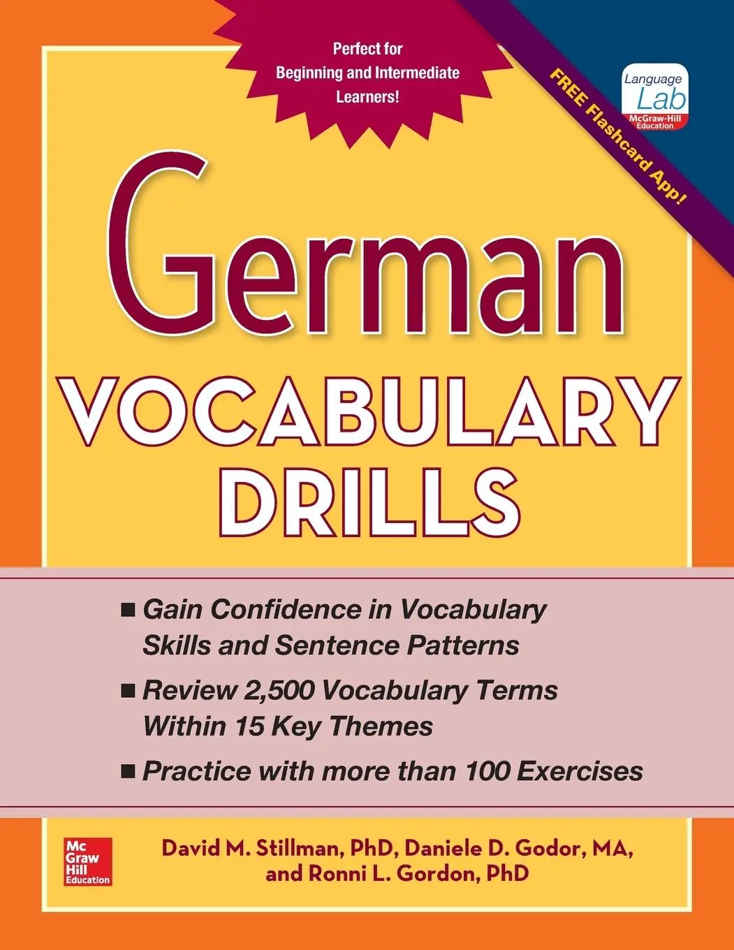 Cover: 9780071826143 | German Vocabulary Drills | David M. Stillman (u. a.) | Taschenbuch