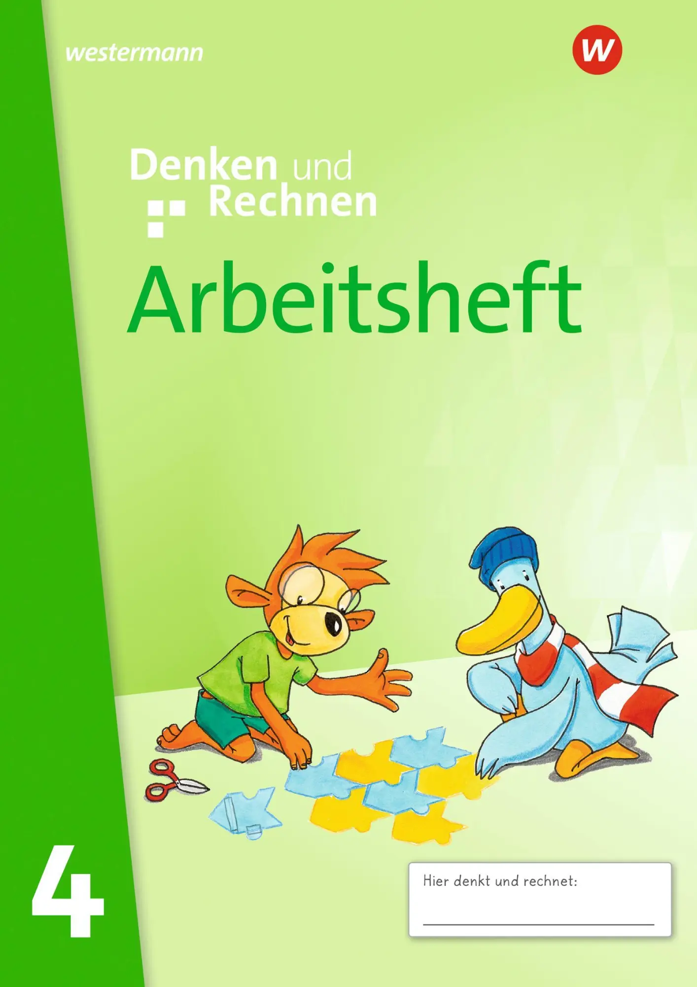 Cover: 9783141056143 | Denken und Rechnen. Arbeitsheft 4. Allgemeine Ausgabe | Ausgabe 2024