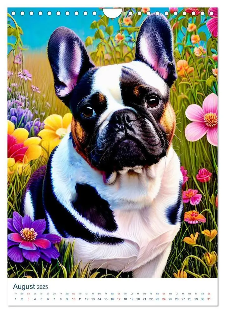 Bild: 9783383786143 | Französische Bulldoggen. Kunstvoll gestaltete Portraits...