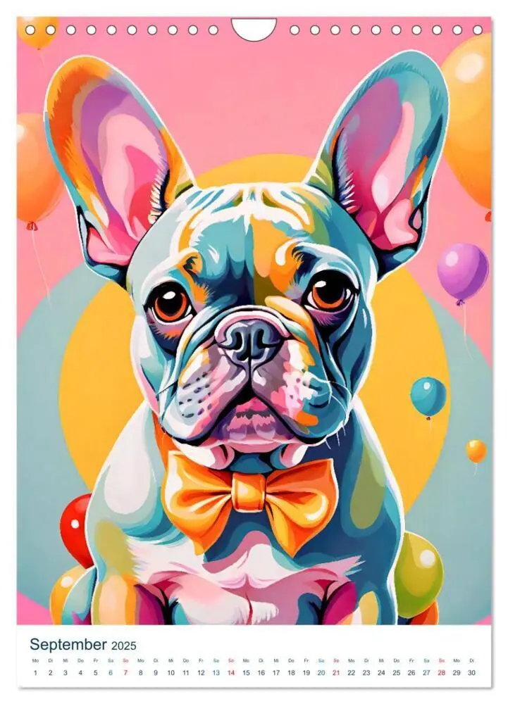 Bild: 9783383786143 | Französische Bulldoggen. Kunstvoll gestaltete Portraits...