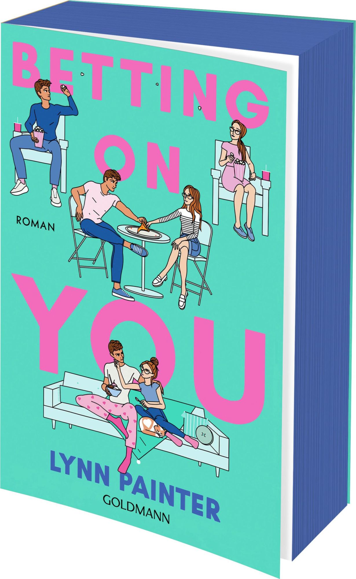 Cover: 9783442496143 | Betting on you | Roman - Mit wunderschönem farbigem Buchschnitt | Buch