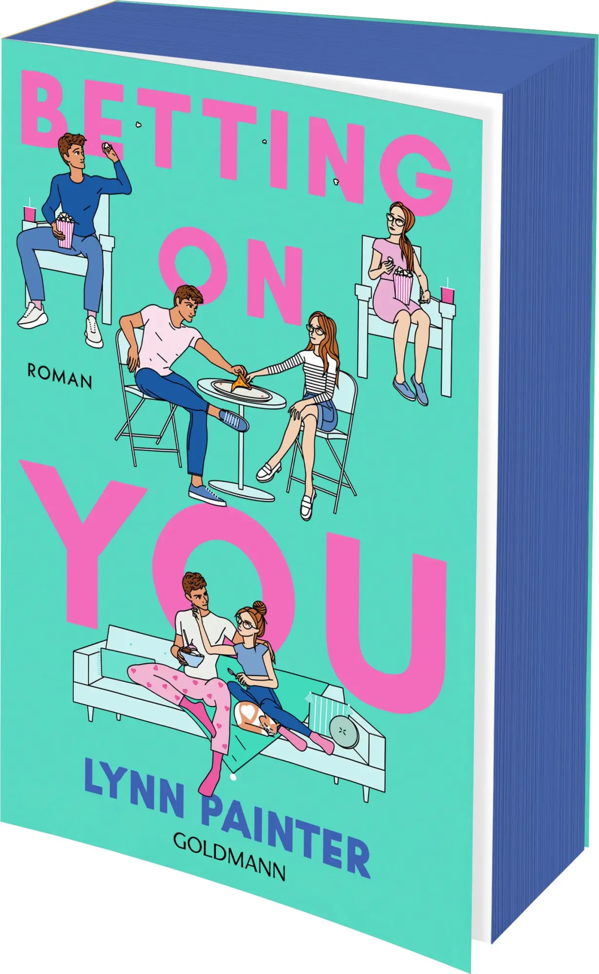 Cover: 9783442496143 | Betting on you | Roman - Mit wunderschönem farbigem Buchschnitt | Buch