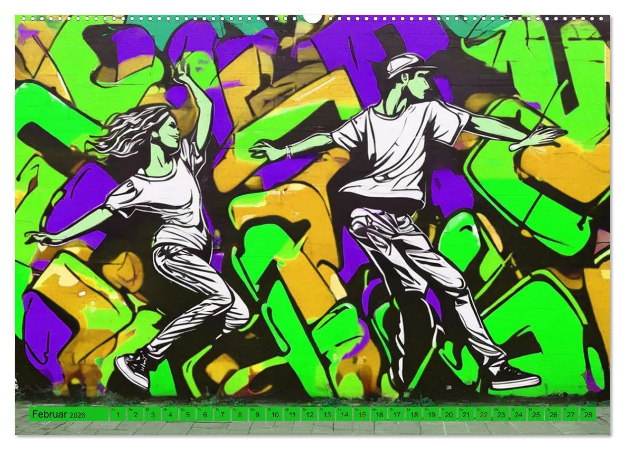 Bild: 9783457416143 | Lebensart Hip Hop (hochwertiger Premium Wandkalender 2026 DIN A2...