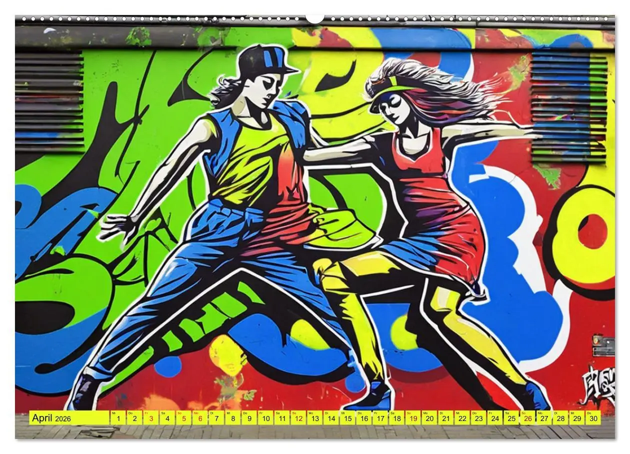 Bild: 9783457416143 | Lebensart Hip Hop (hochwertiger Premium Wandkalender 2026 DIN A2...