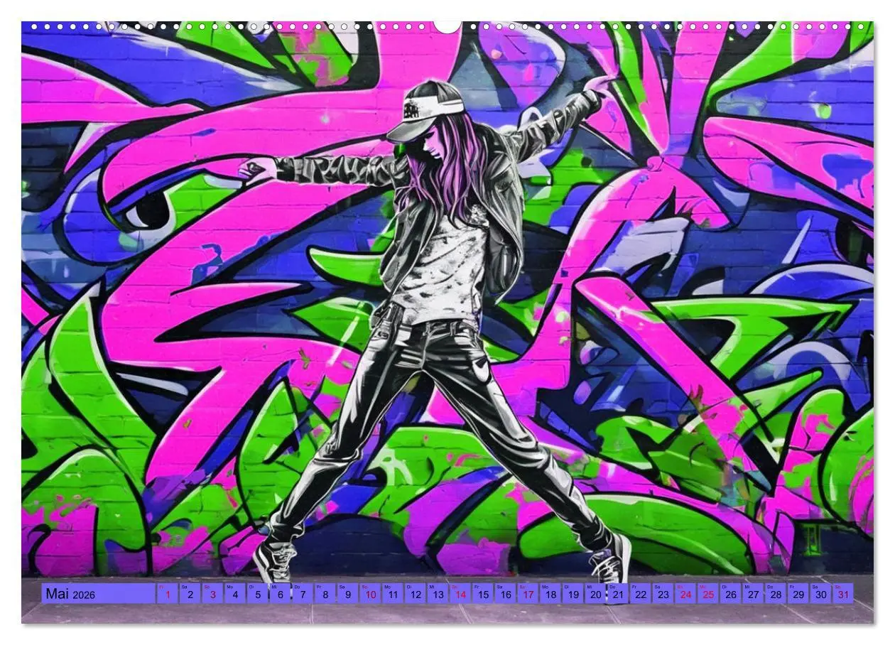 Bild: 9783457416143 | Lebensart Hip Hop (hochwertiger Premium Wandkalender 2026 DIN A2...