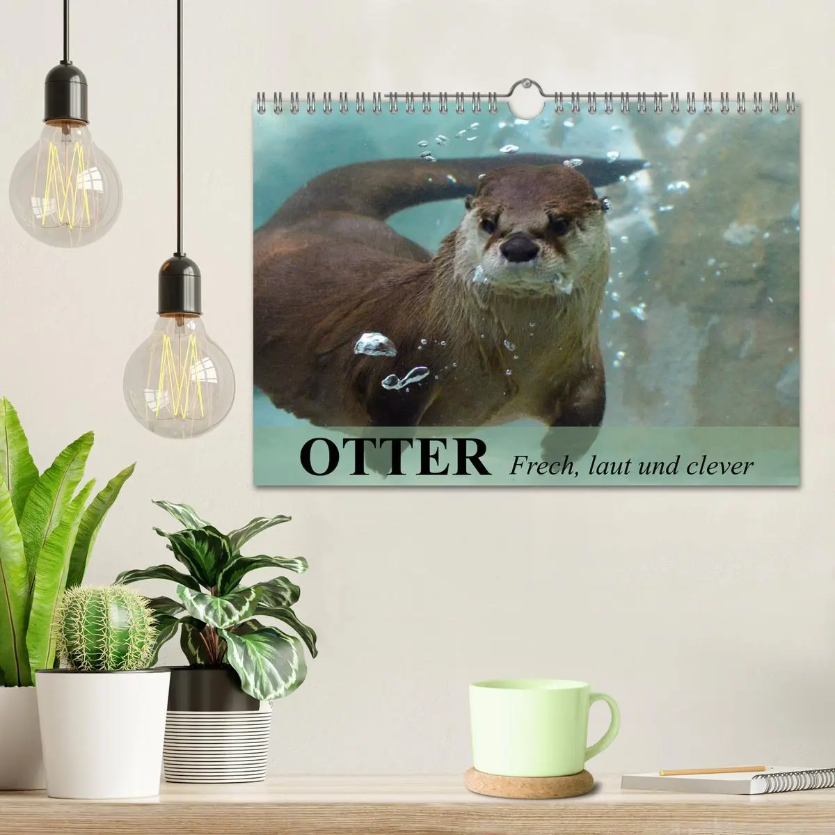 Bild: 9783516056143 | Otter. Frech, laut und clever (Wandkalender 2026 DIN A4 quer),...