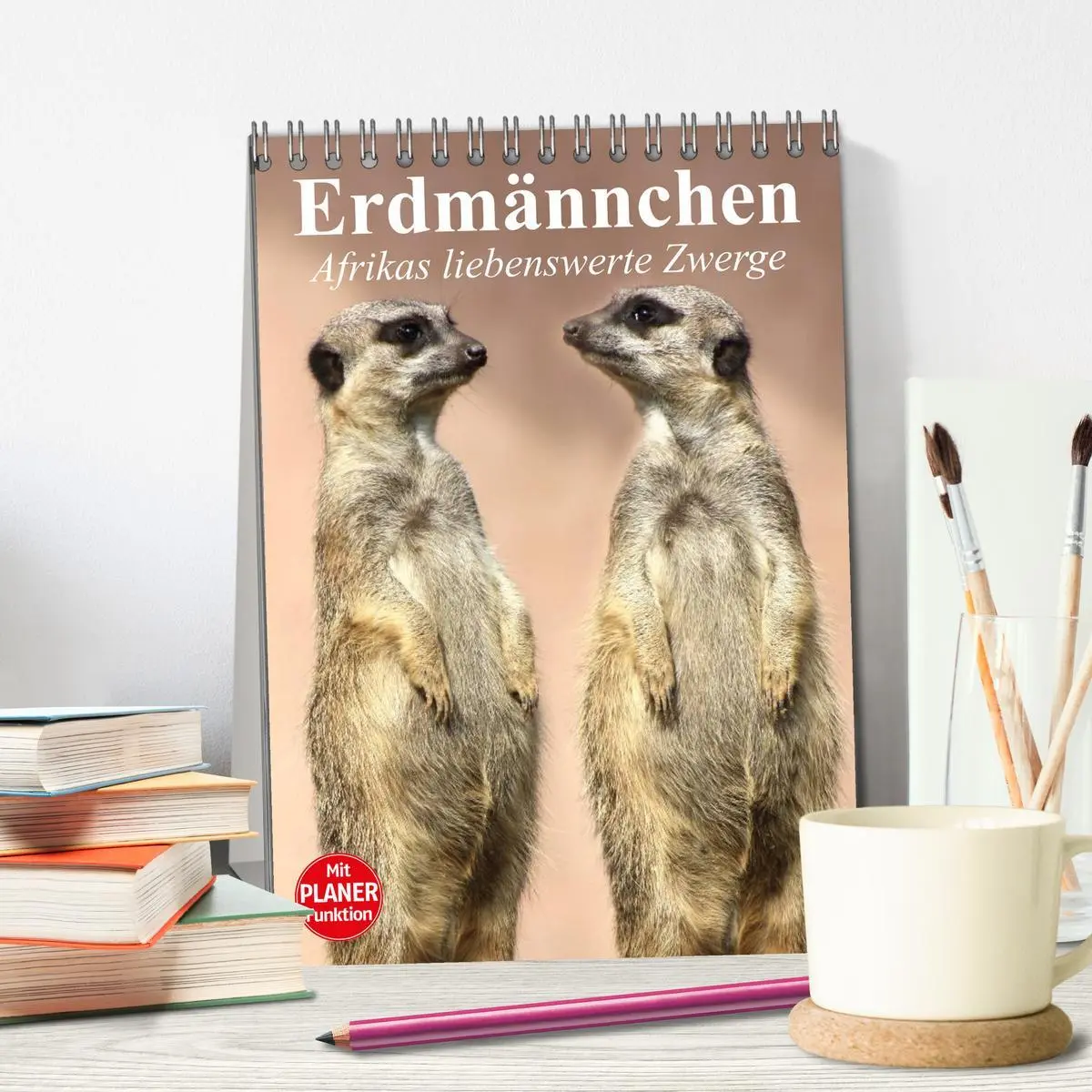 Bild: 9783516436143 | Erdmännchen - Afrikas liebenswerte Zwerge (Tischkalender 2026 DIN...