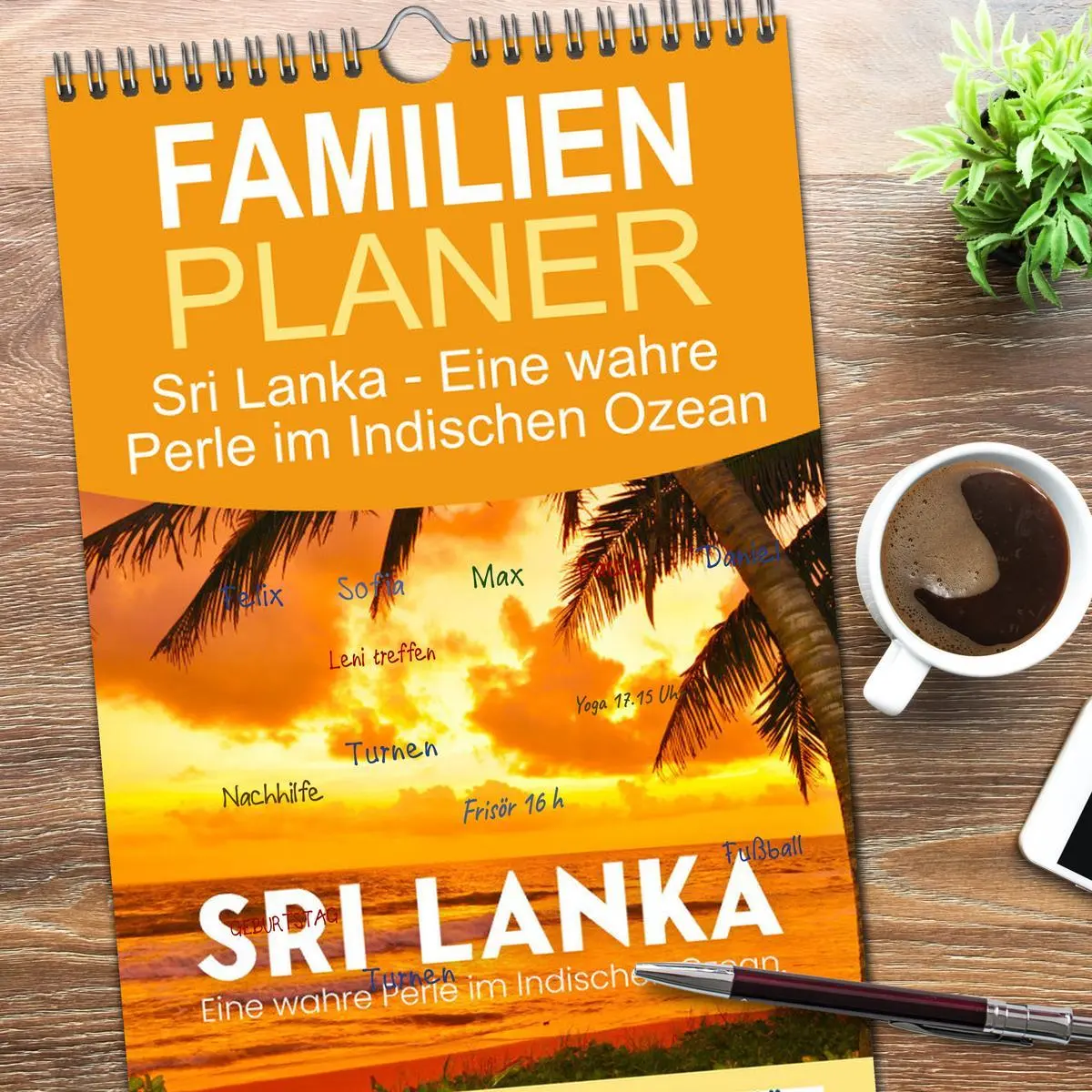 Bild: 9783516506143 | Familienplaner 2026 - Sri Lanka - Eine wahre Perle im Indischen...