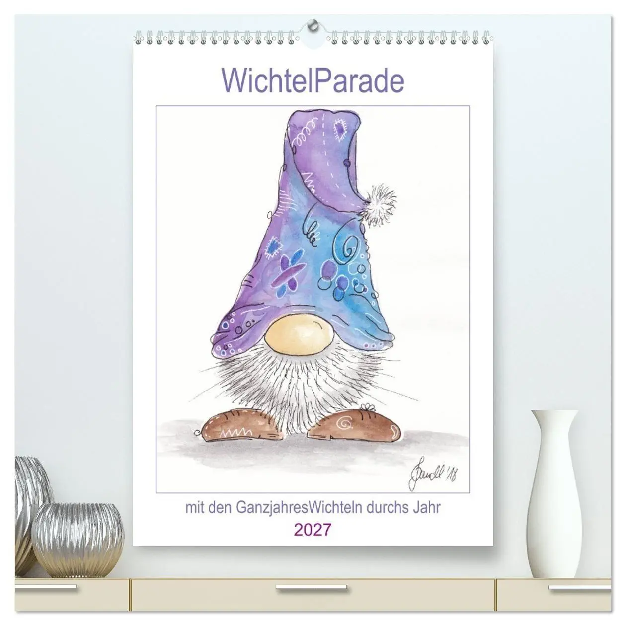 Cover: 9783569696143 | WichtelParade (hochwertiger Premium Wandkalender 2027 DIN A2 hoch),...