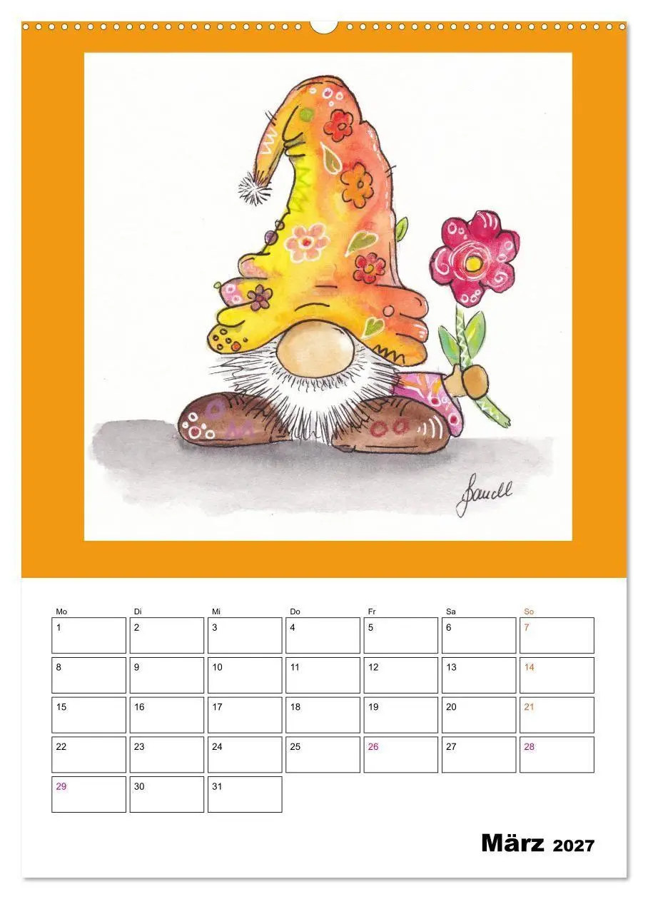 Bild: 9783569696143 | WichtelParade (hochwertiger Premium Wandkalender 2027 DIN A2 hoch),...