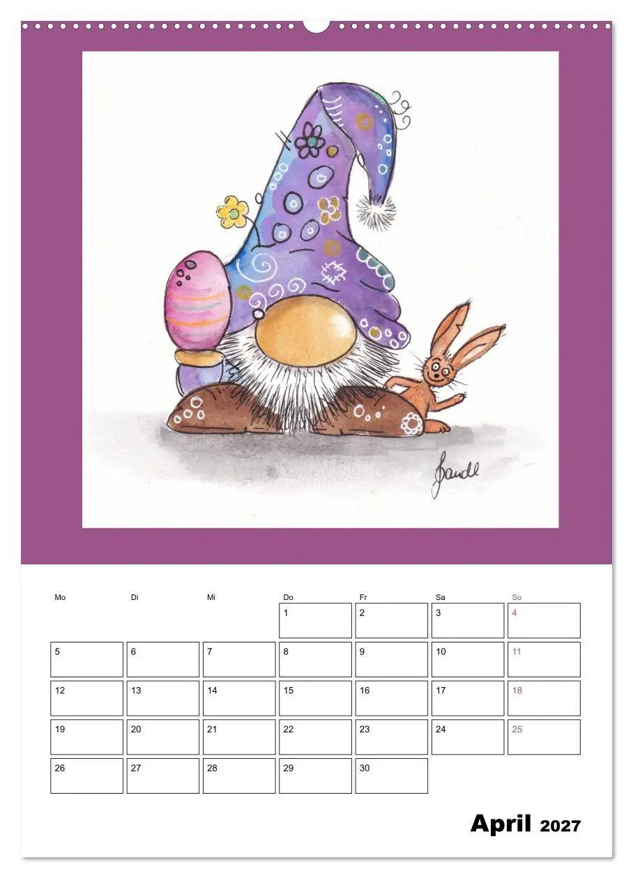 Bild: 9783569696143 | WichtelParade (hochwertiger Premium Wandkalender 2027 DIN A2 hoch),...