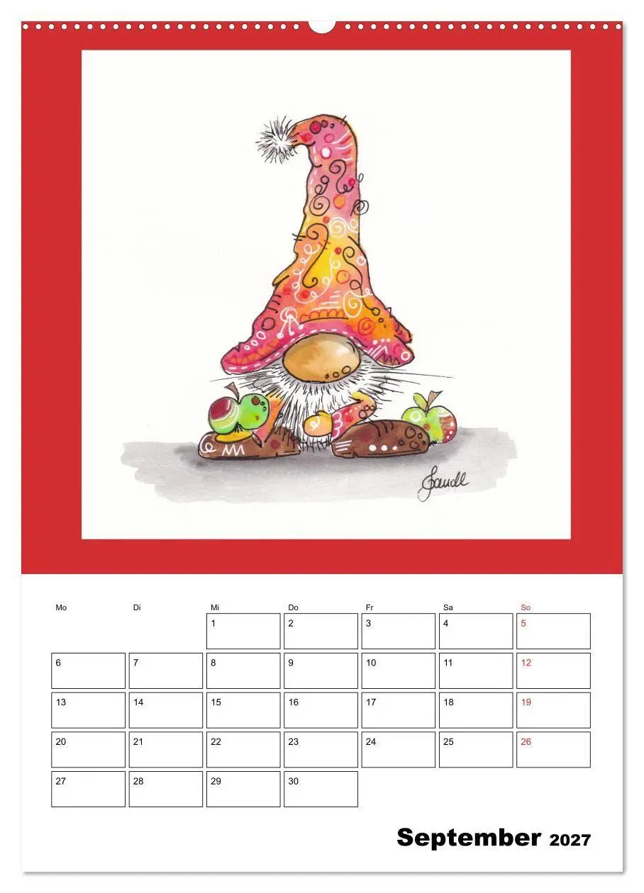 Bild: 9783569696143 | WichtelParade (hochwertiger Premium Wandkalender 2027 DIN A2 hoch),...