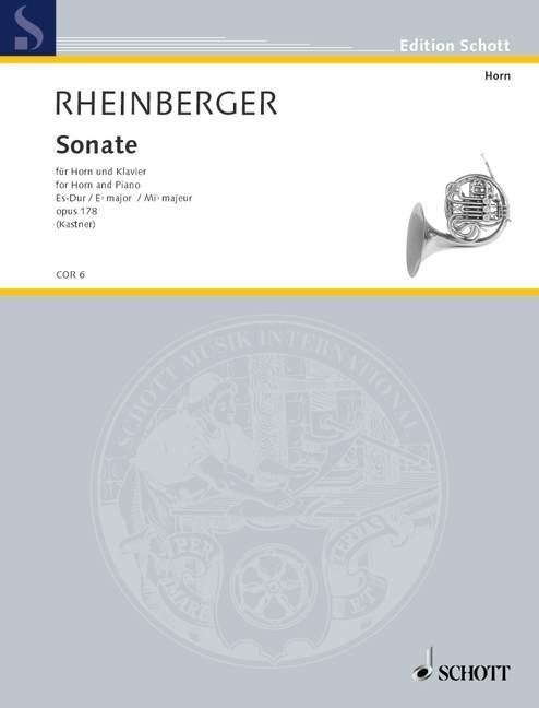 Cover: 9783795796143 | Sonate Es-Dur op. 178 | Joseph Gabriel Rheinberger | Broschüre | 48 S.