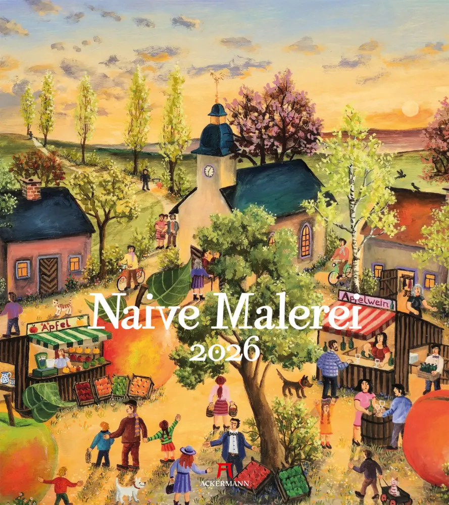 Cover: 9783838426143 | Naive Malerei Kalender 2026 | Ackermann Kunstverlag GmbH | Kalender