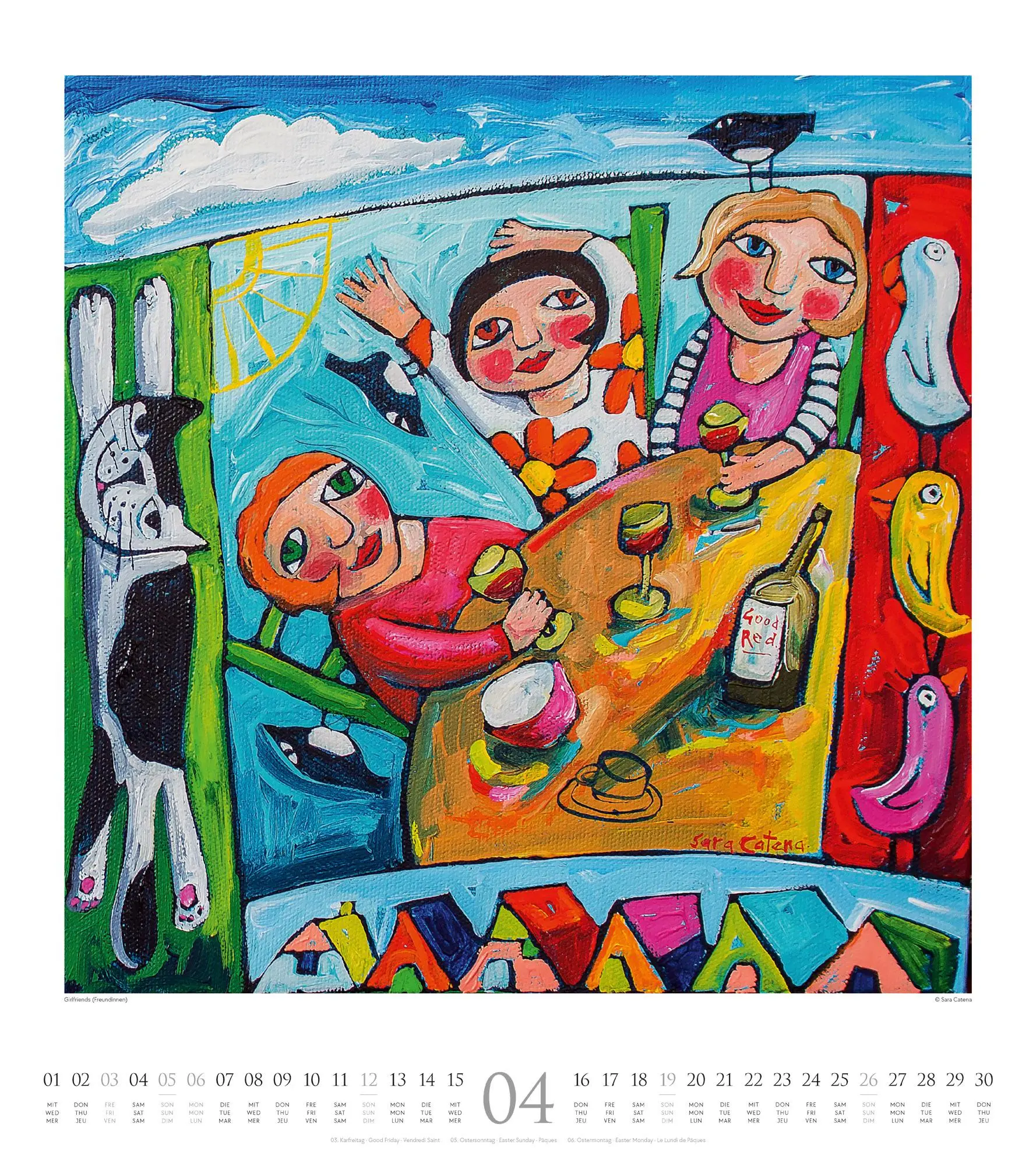Bild: 9783838426143 | Naive Malerei Kalender 2026 | Ackermann Kunstverlag GmbH | Kalender