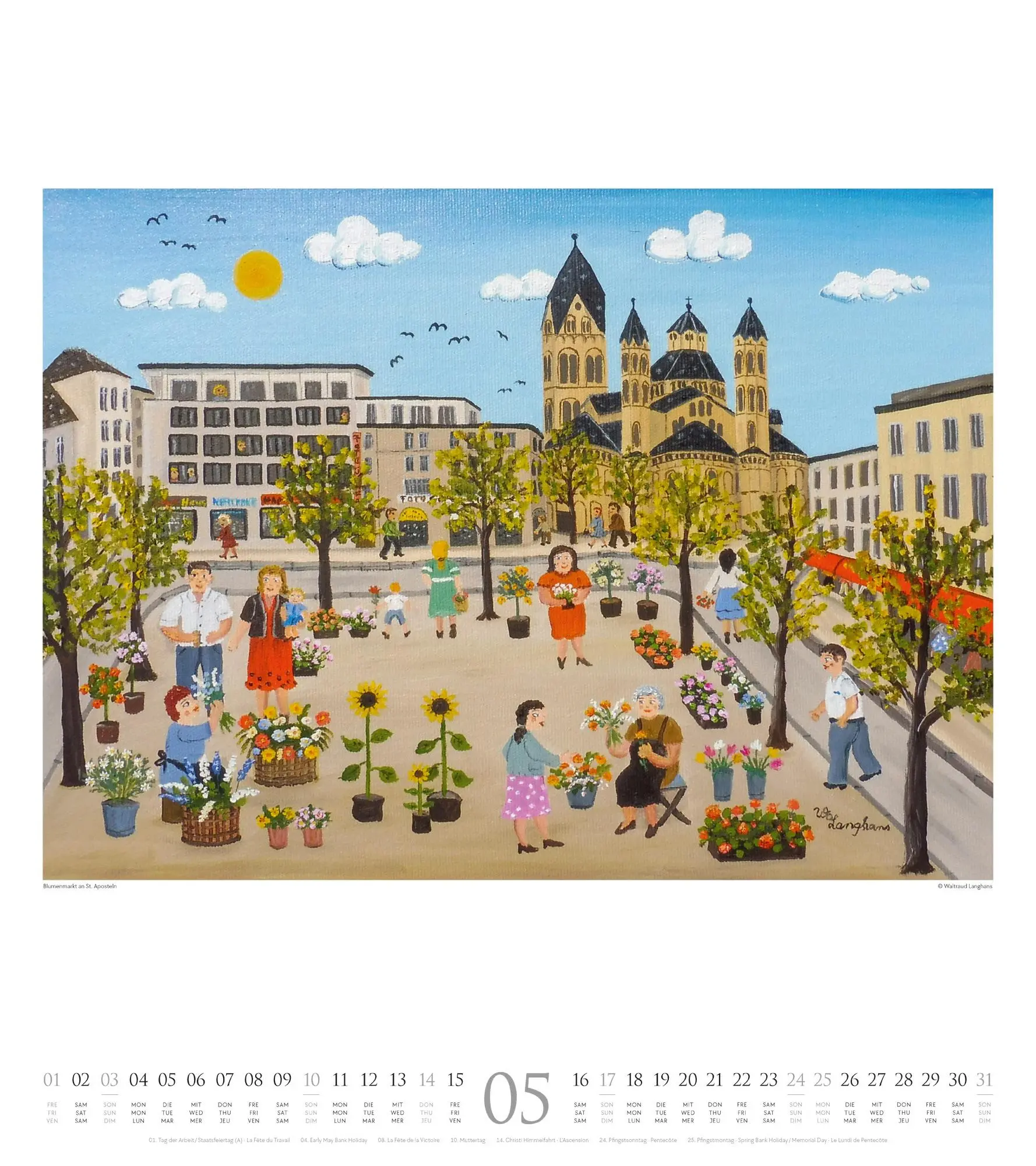 Bild: 9783838426143 | Naive Malerei Kalender 2026 | Ackermann Kunstverlag GmbH | Kalender