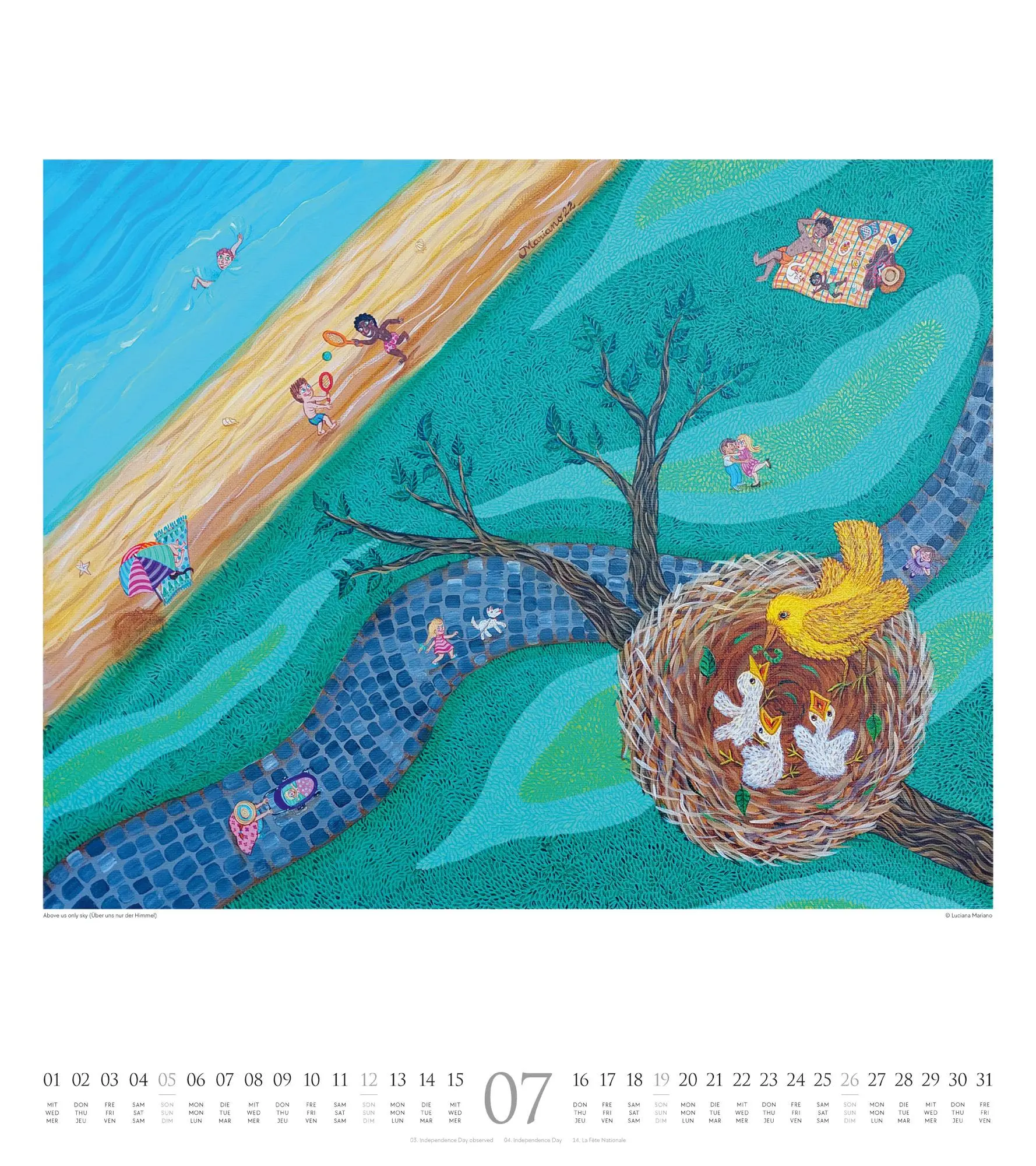 Bild: 9783838426143 | Naive Malerei Kalender 2026 | Ackermann Kunstverlag GmbH | Kalender