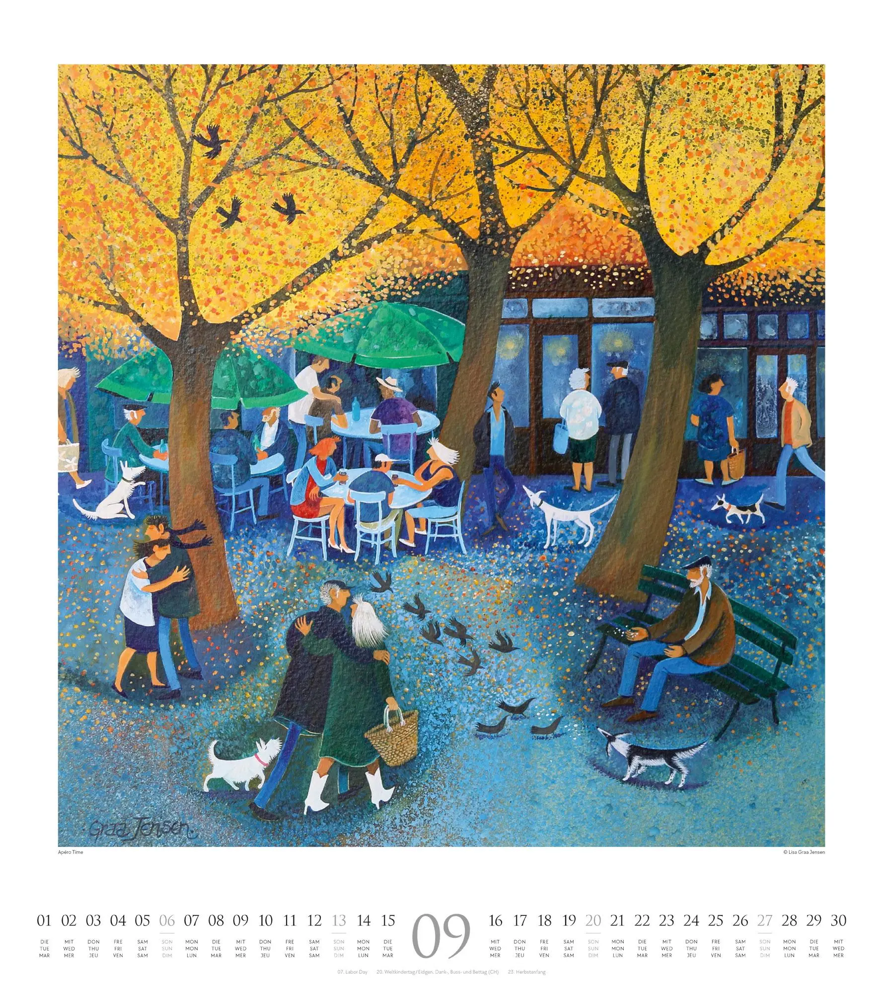 Bild: 9783838426143 | Naive Malerei Kalender 2026 | Ackermann Kunstverlag GmbH | Kalender