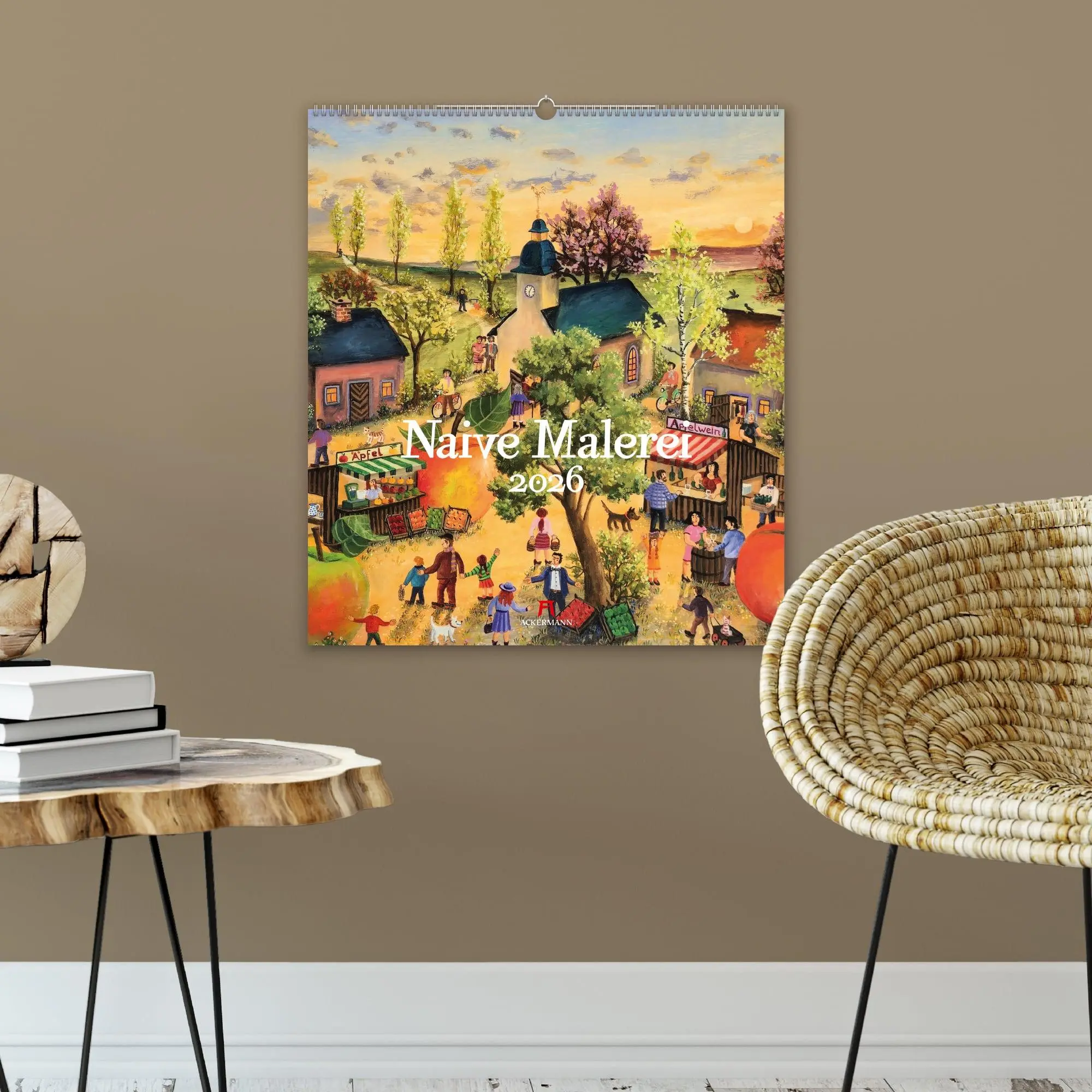 Bild: 9783838426143 | Naive Malerei Kalender 2026 | Ackermann Kunstverlag GmbH | Kalender