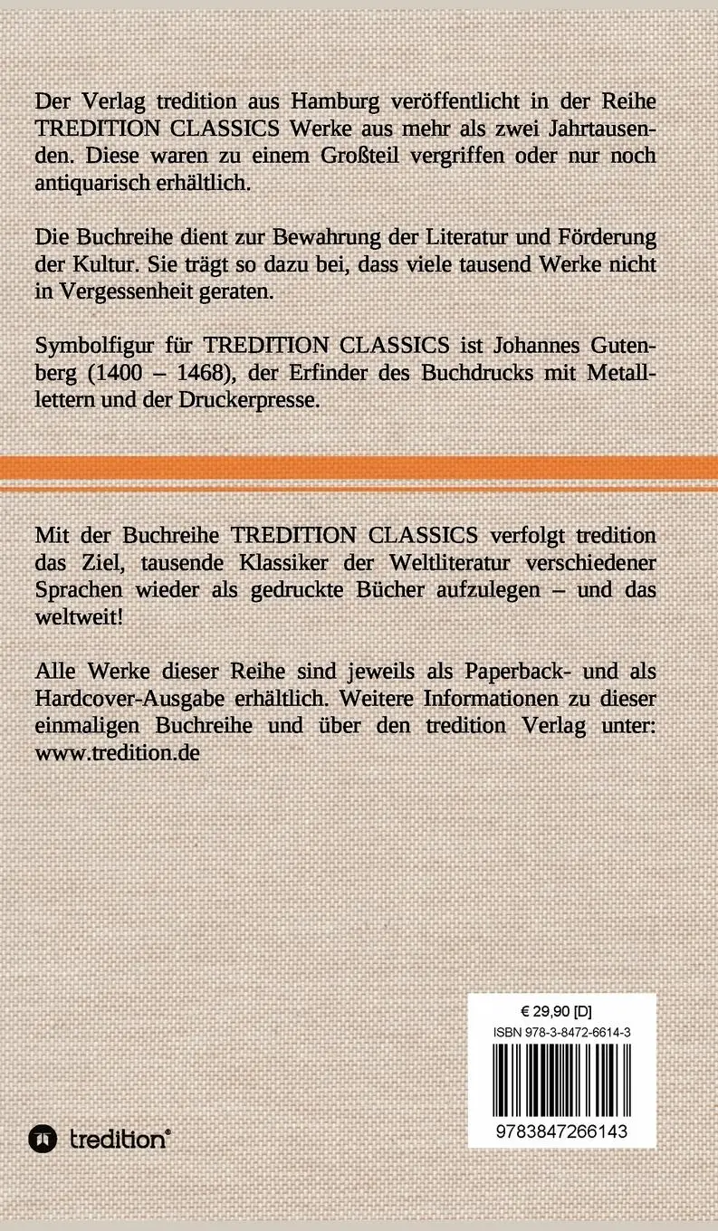 Rückseite: 9783847266143 | Geschichte des dreißigjährigen Kriegs | Friedrich Schiller | Buch