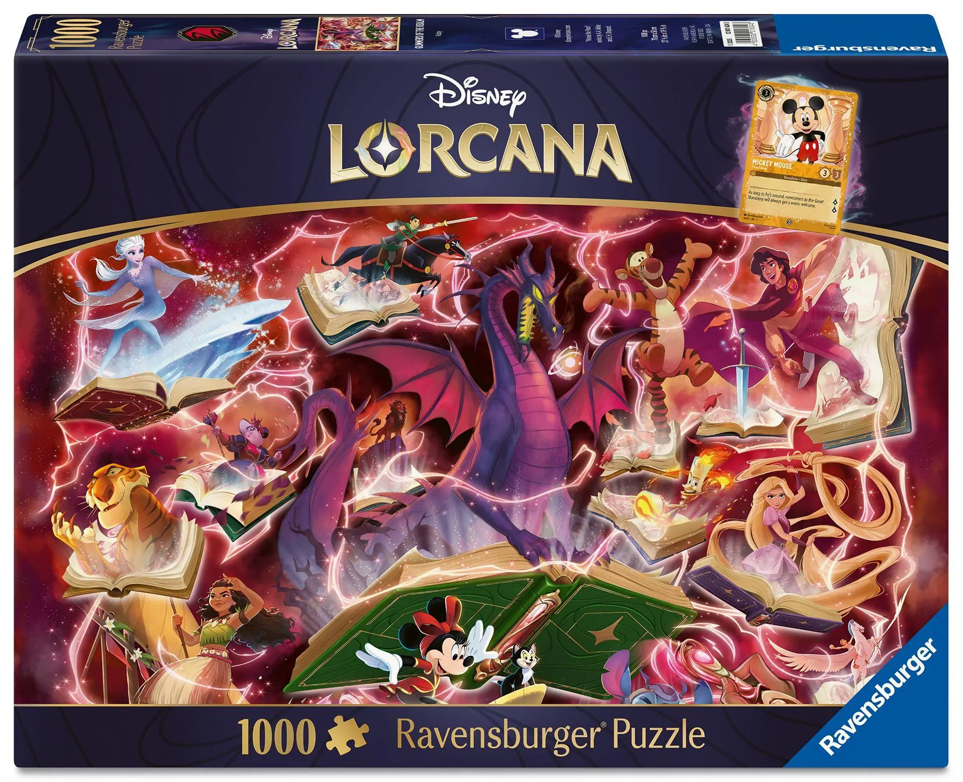 Cover: 4005555016243 | Erwachsenenpuzzle 1000 Teile - Disney Lorcana - Glimmers of the...