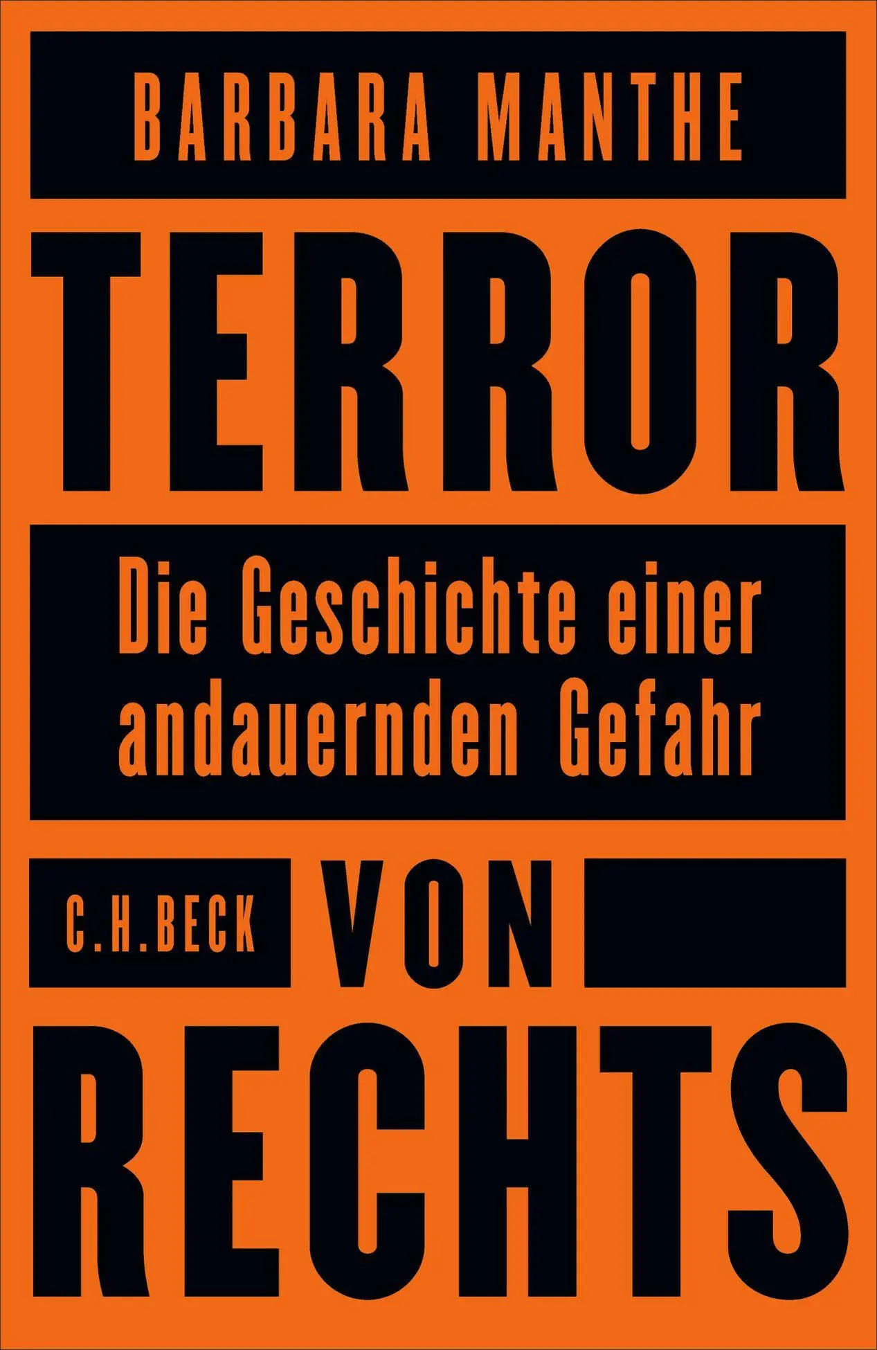 Cover: 9783406846243 | Terror von rechts | Die Geschichte einer andauernden Gefahr | Manthe
